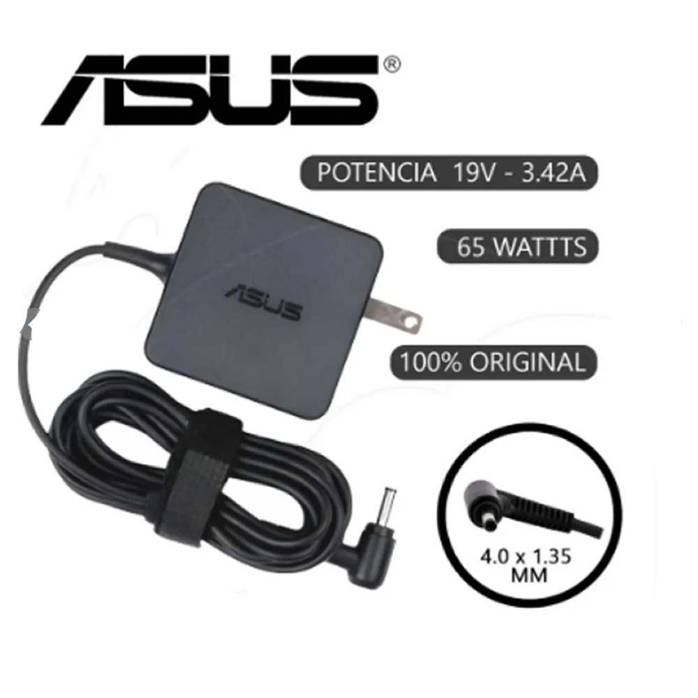CARGADOR LAPTO ASUS 65W 19V 3.42A - 1