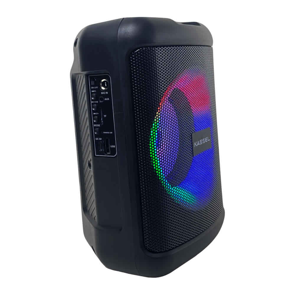 PARLANTE PORTATIL KASSEL K410 USB BLUETOOTH LED KASSEL - 2