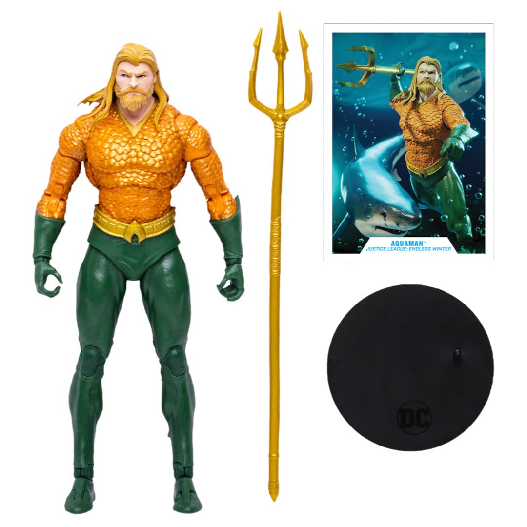 FIGURA DE ACCIÓN MCFARLANE TOYS AQUAMAN ENDLESS WINTER DC - 3