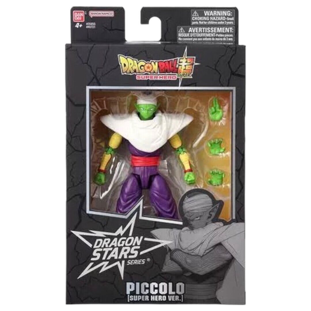FIGURA DE ACCIÓN BANDAI DRAGON STARS PICCOLO DRAGON BALL SUPER HERO - 4