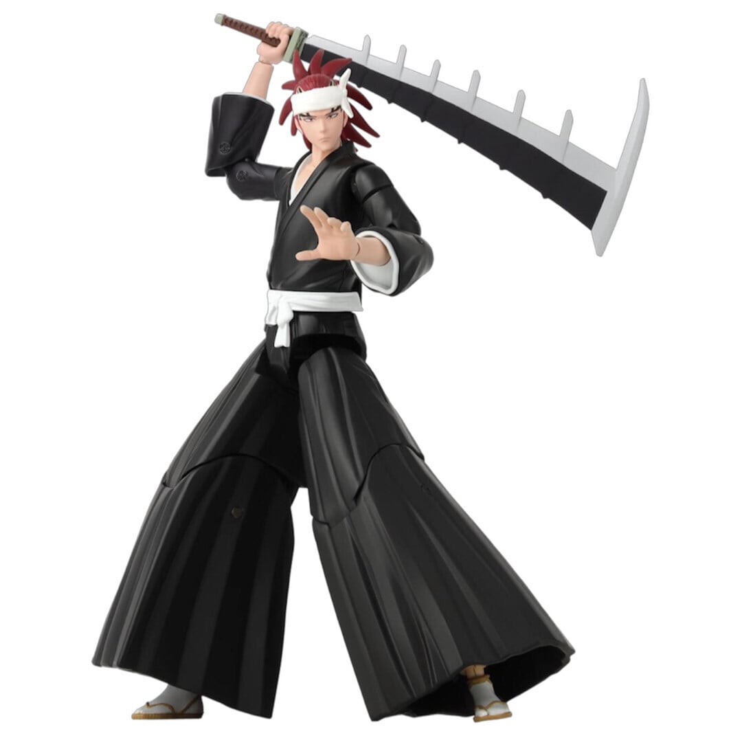 FIGURA DE ACCIÓN BANDAI ANIME HEROES RENJI ABARAI BLEACH - 1