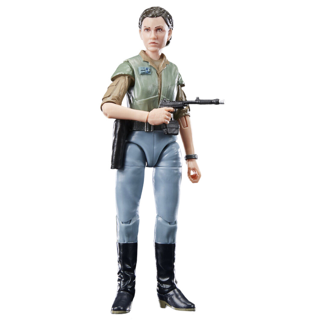 FIGURA ACCIÓN HASBRO BLACK SERIES PRINCESS LEIA ORGANA (ENDOR BATTLE PONCHO) EVI THE RETURN OF THE JEDI STAR WARS - 1