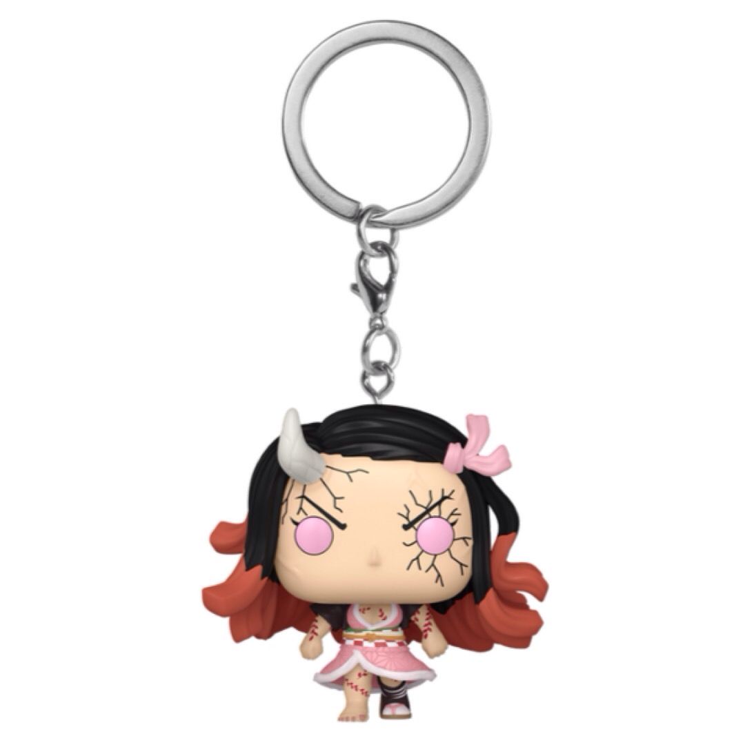 FUNKO POP KEYCHAIN NEZUKO KAMADO (DEMON MODE) DEMON SLAYER - 1
