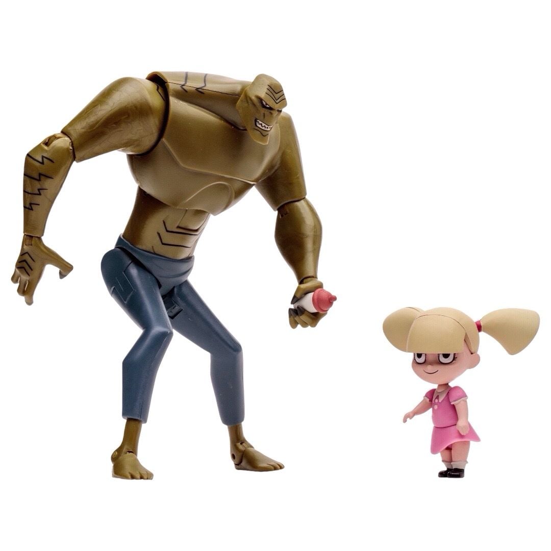 MCFARLANE TOYS KILLER CROC WITH BABY DOLL THE NEW BATMAN ADVENTURES DC COMICS - 1