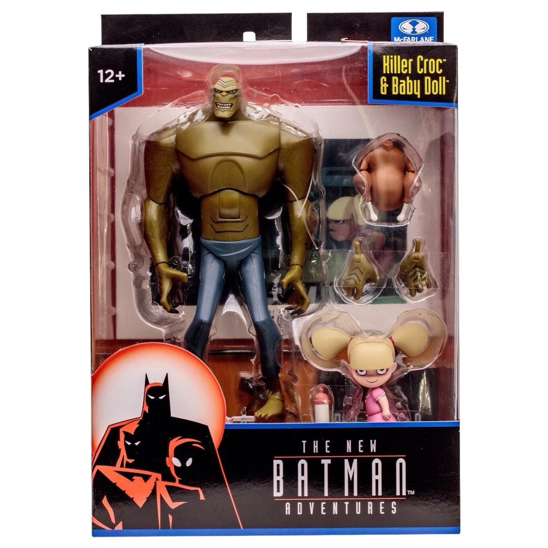 MCFARLANE TOYS KILLER CROC WITH BABY DOLL THE NEW BATMAN ADVENTURES DC COMICS - 5