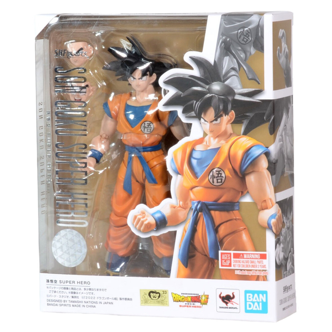 S.H. FIGUARTS GOKU DRAGON BALL SUPER: SUPER HERO - 3