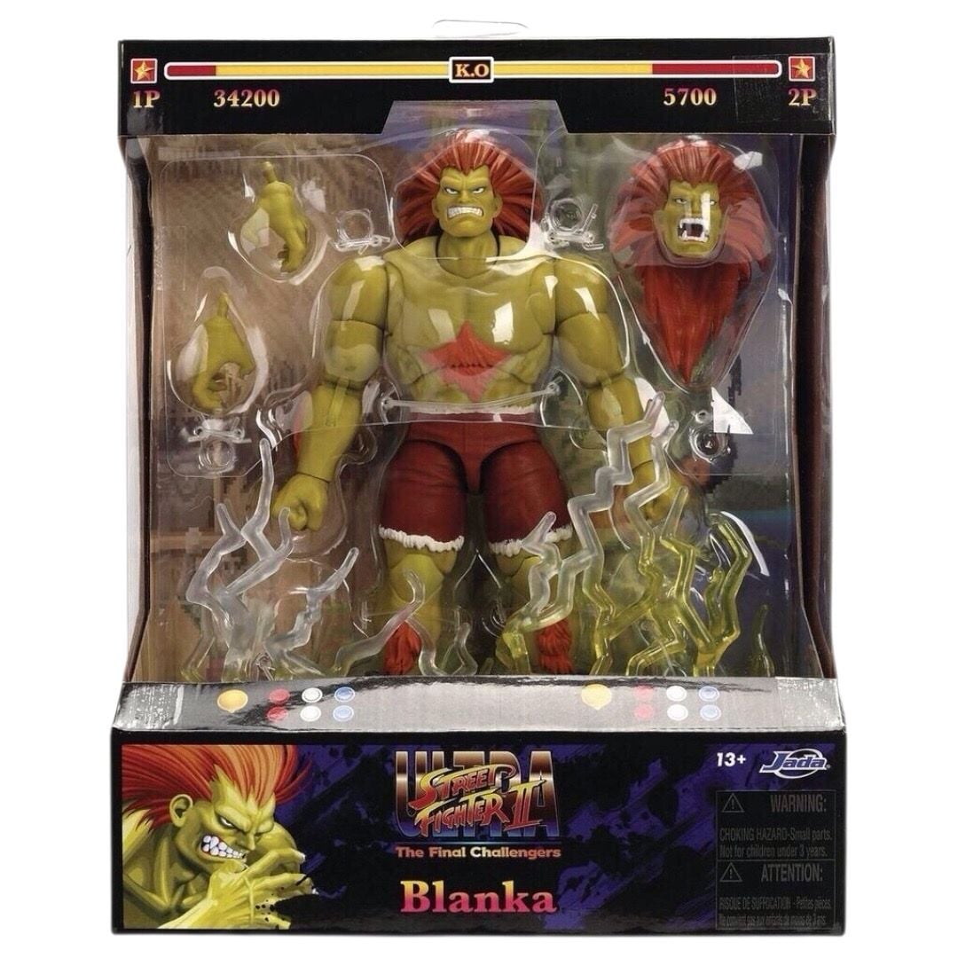 JADA TOYS DELUXE BLANKA  ULTRA STREET FIGHTER II - 4