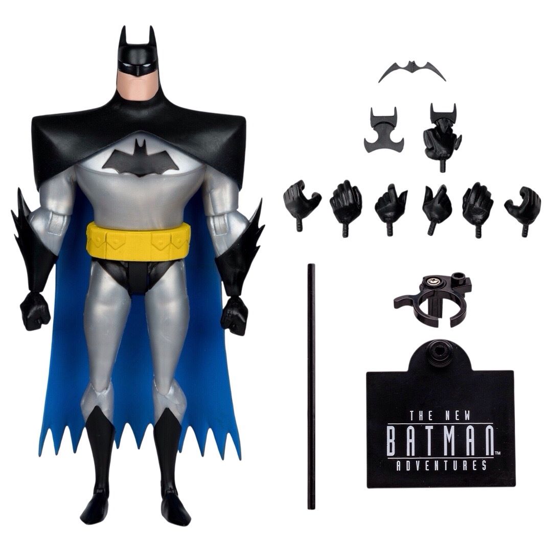 MCFARLANE TOYS BATMAN SILVER THE NEW BATMAN ADVENTURES DC - 3