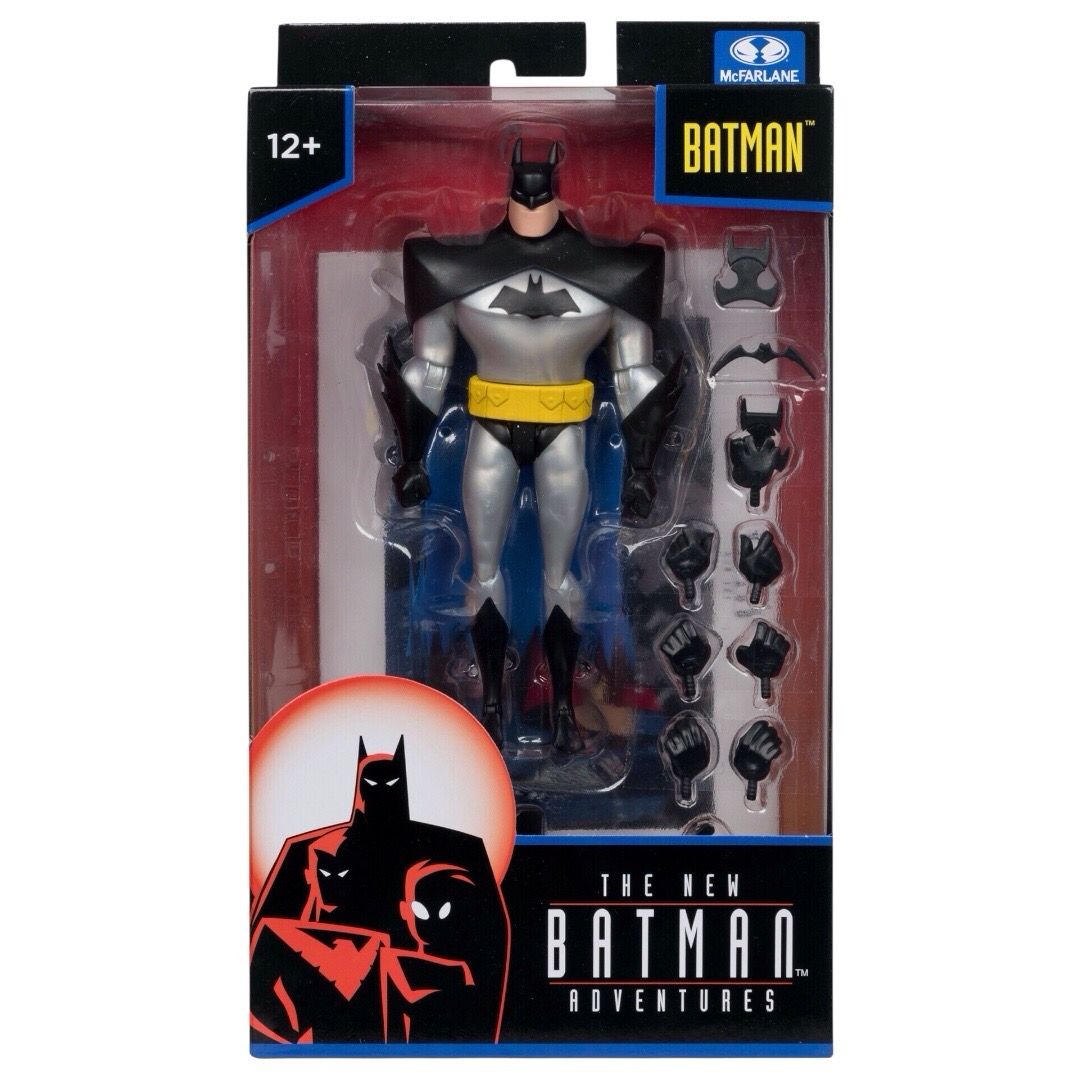 MCFARLANE TOYS BATMAN SILVER THE NEW BATMAN ADVENTURES DC - 5
