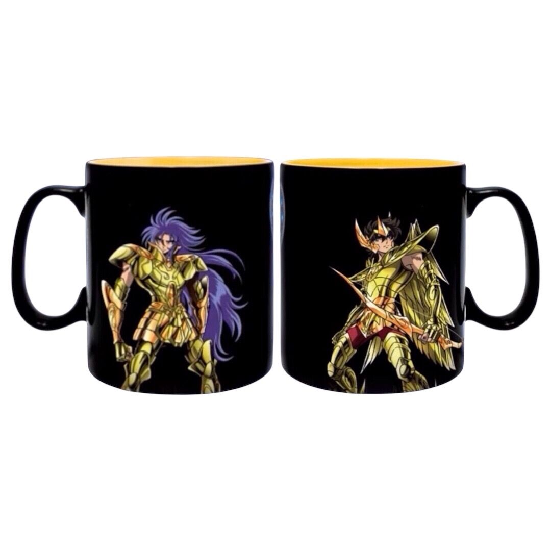 TAZA MÁGICA CABALLEROS DORADOS 16 OZ SAINT SEIYA - 1