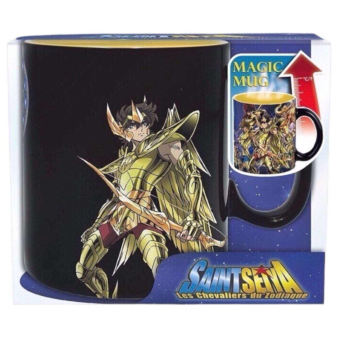 TAZA MÁGICA CABALLEROS DORADOS 16 OZ SAINT SEIYA - 4