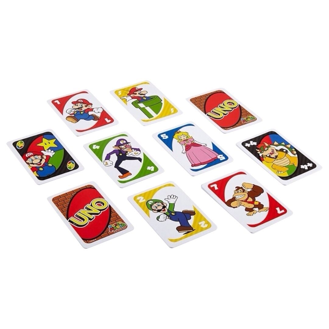 JUEGO DE CARTAS UNO SUPER MARIO - 2