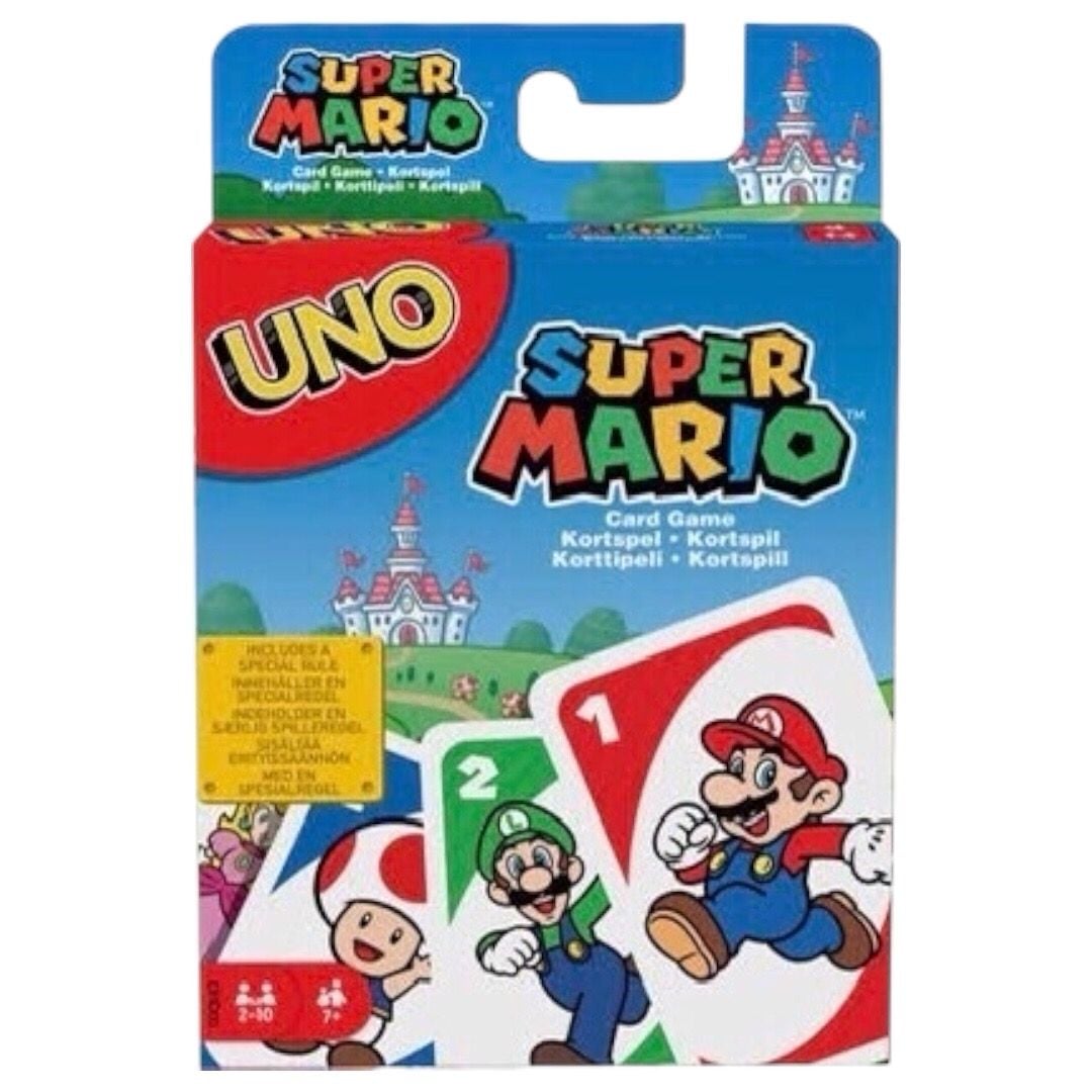 JUEGO DE CARTAS UNO SUPER MARIO - 3