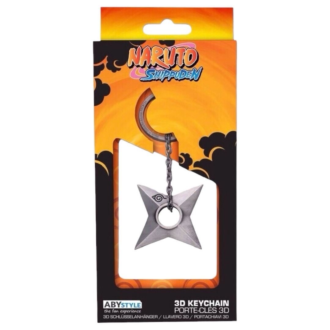 LLAVERO SHURIKEN KONOHA NARUTO - 2