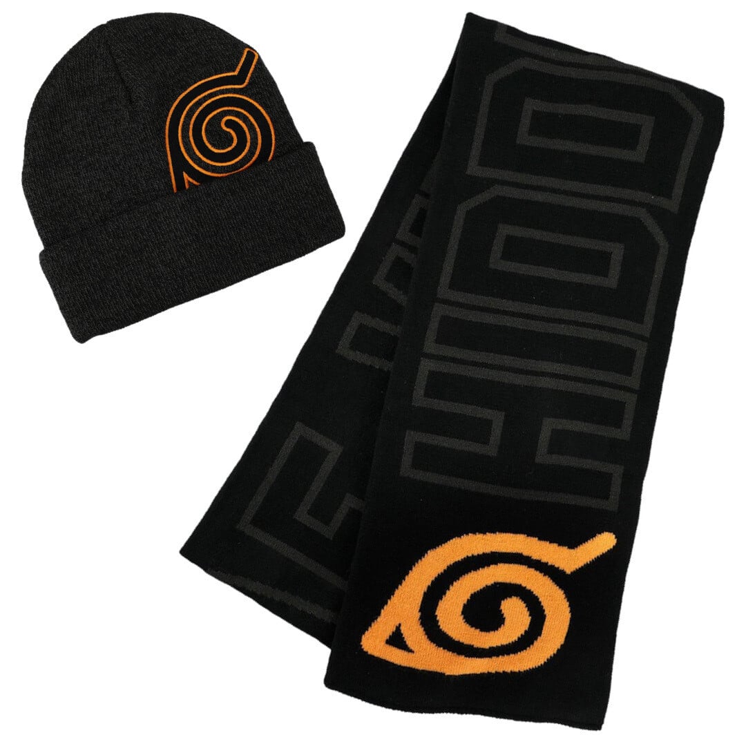 BEANIE Y BUFANDA KONOHA NARUTO - 1