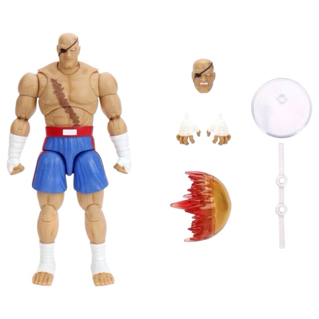 JADA TOYS DELUXE SAGAT  ULTRA STREET FIGHTER II - 3