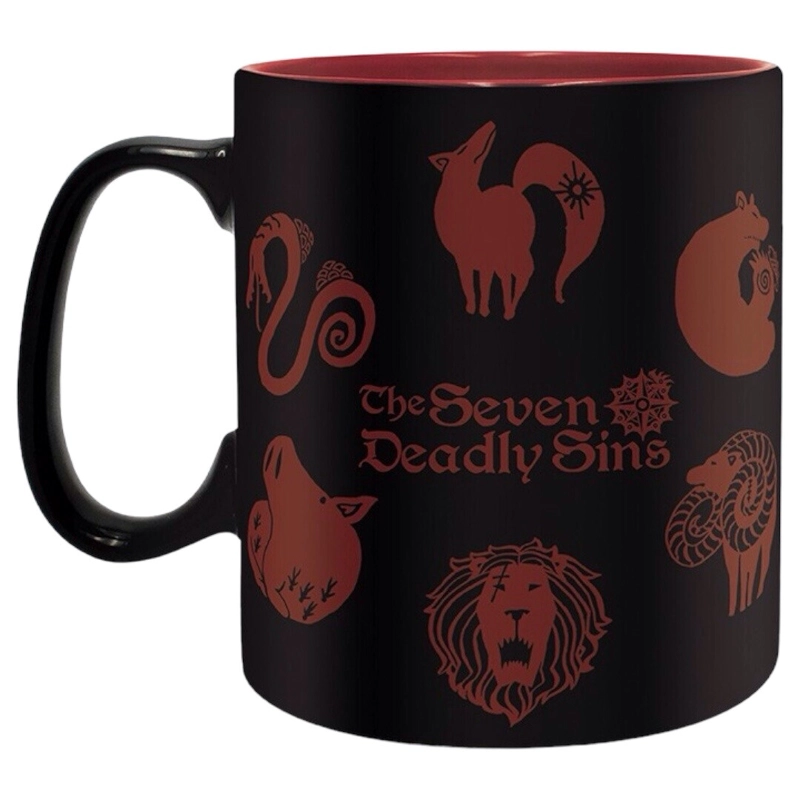 TAZA EMBLEMAS SEVEN DEADLY SINS 16 OZ SEVEN DEADLY SINS - 2