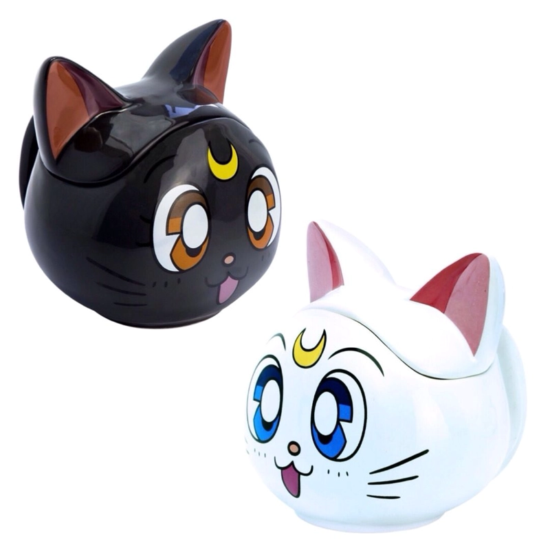 SET TAZAS LUNA Y ARTEMIS SAILOR MOON - 1