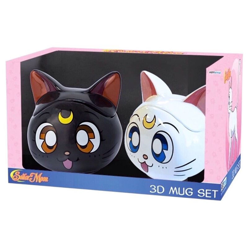 SET TAZAS LUNA Y ARTEMIS SAILOR MOON - 6