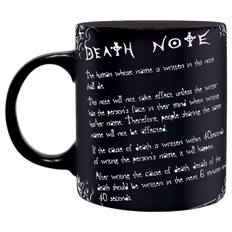 TAZA DEATH NOTE L AND RULES 11 OZ - 2