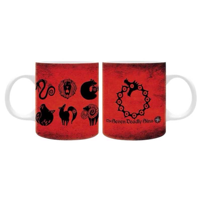 TAZA EMBLEMAS SEVEN DEADLY SINS 11 OZ SEVEN DEADLY SINS - 1