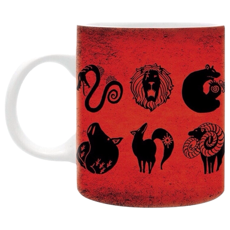 TAZA EMBLEMAS SEVEN DEADLY SINS 11 OZ SEVEN DEADLY SINS - 2