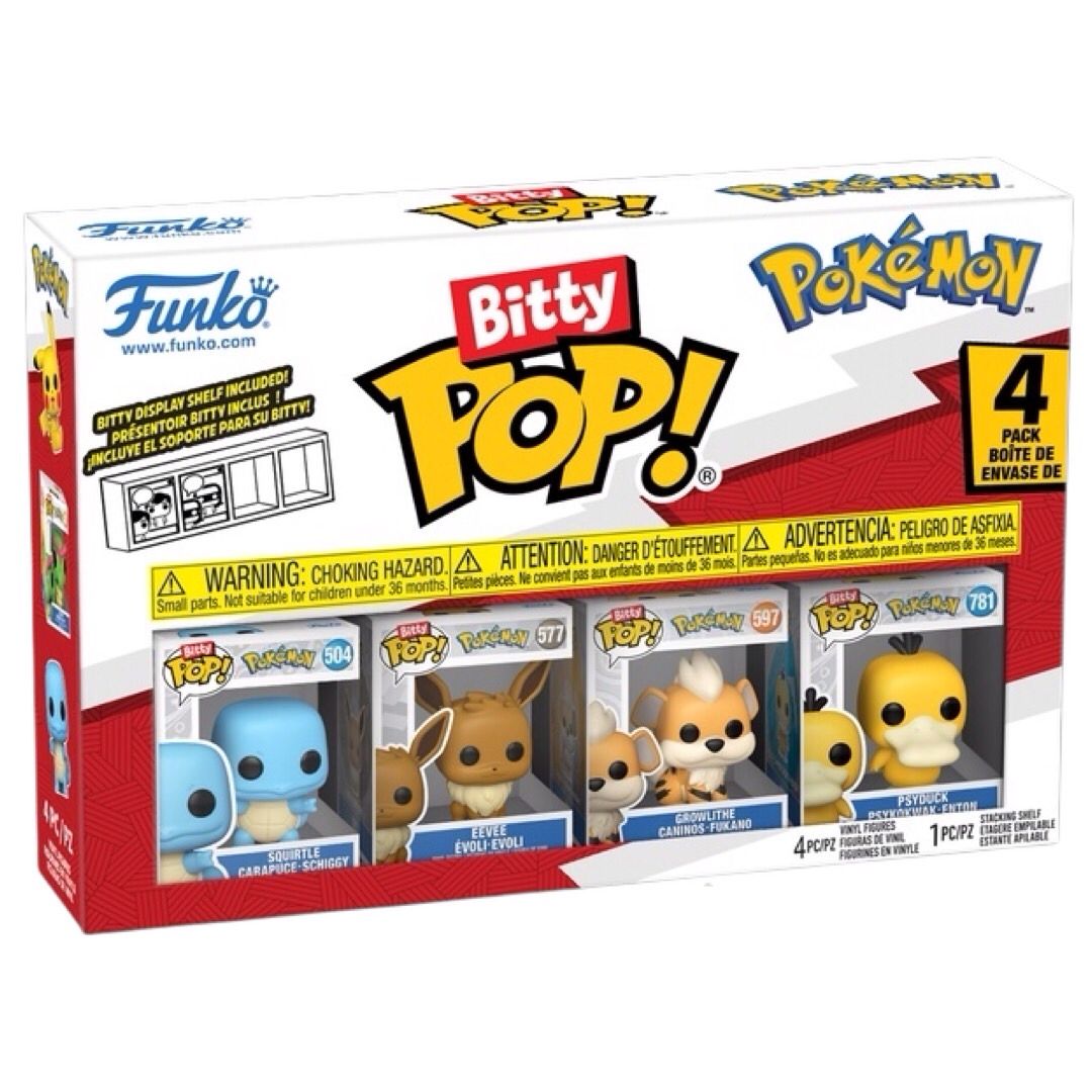 FUNKO BITTY POP 4-PACK SQUIRTLE POKÉMON - 2