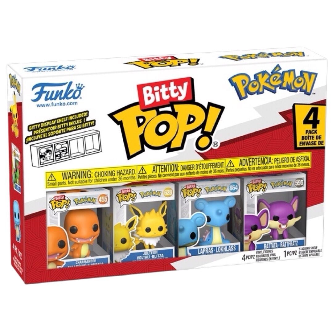 FUNKO BITTY POP 4-PACK CHARMANDER POKÉMON - 2