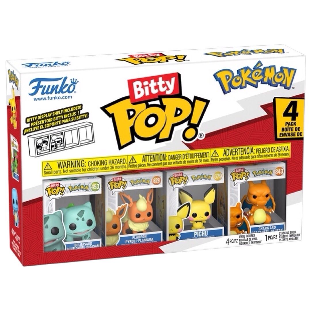 FUNKO BITTY POP 4-PACK BULBASAUR POKÉMON - 2