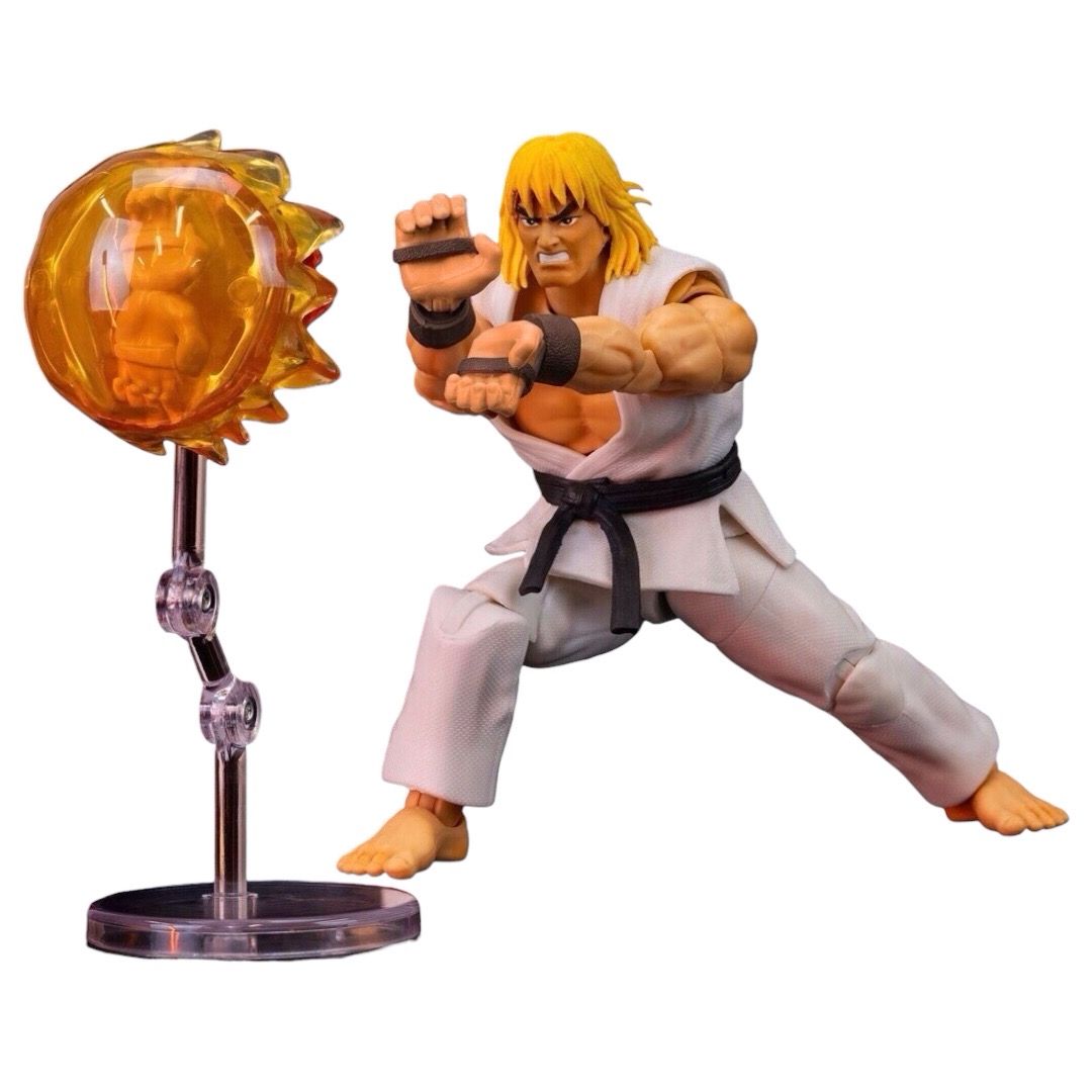 JADA TOYS KEN PLAYER 2 ENTERTAINMENT EARTH EXCLUSIVE ULTRA STREET FIGHTER II - 2