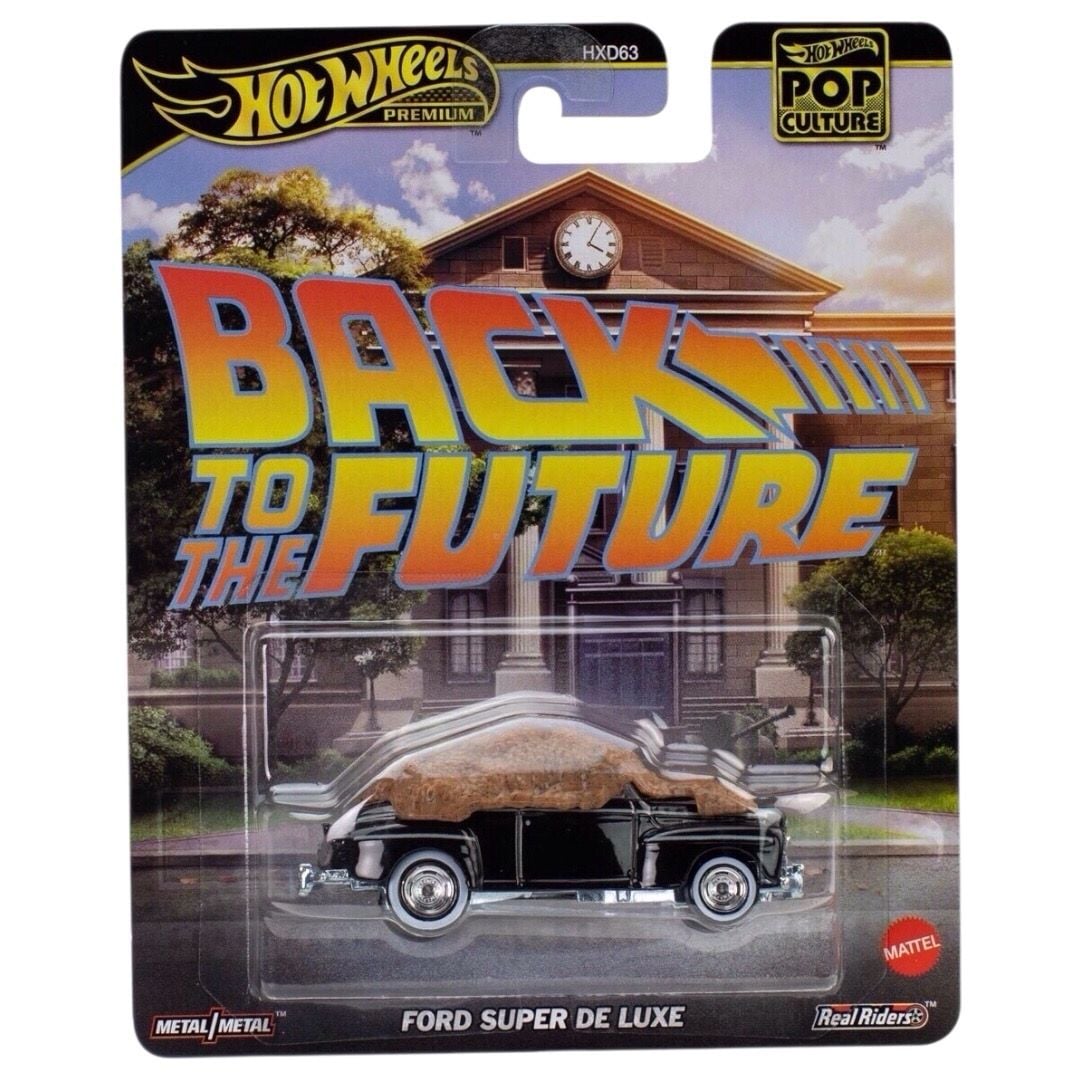 HOT WHEELS PREMIUM FORD SUPER DE LUXE  BACK TO THE FUTURE - 3