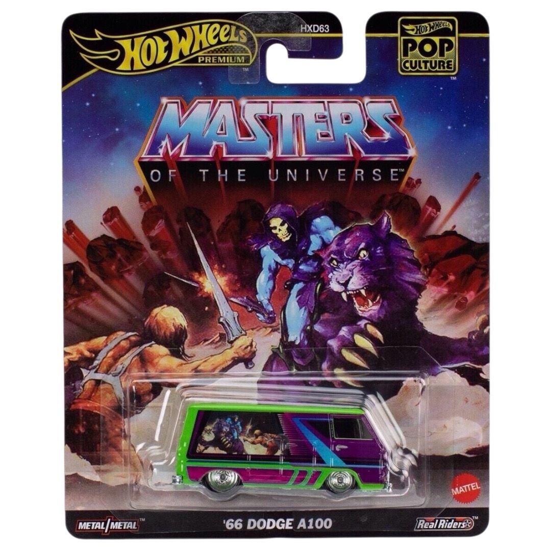 HOT WHEELS PREMIUM 1966 DODGE A100 MOTU - 2