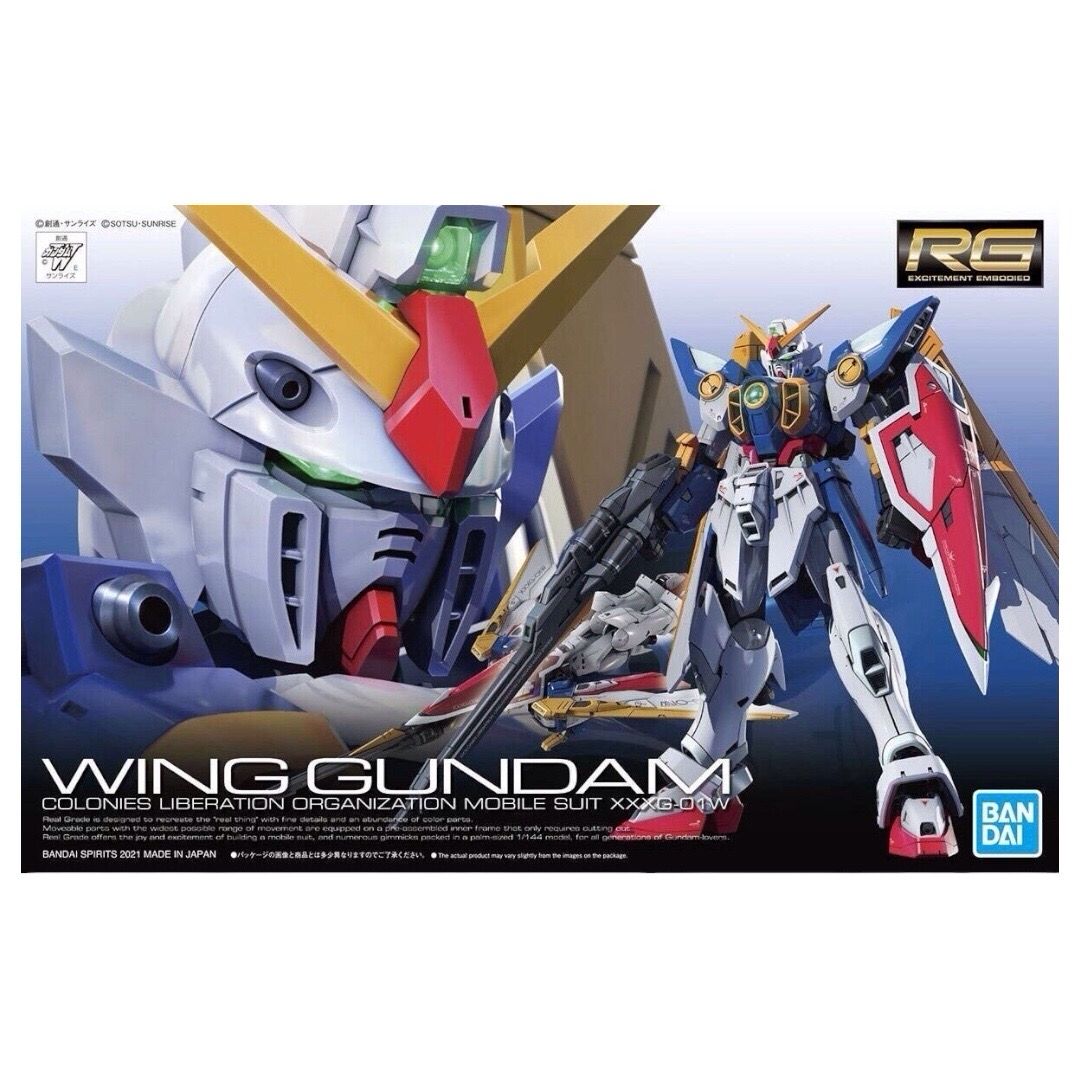 GUNDAM RG 1:144 MODEL KIT WING GUNDAM WING - 5