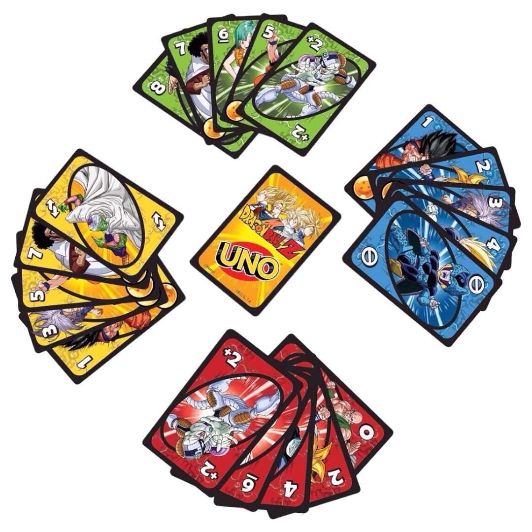 JUEGO DE CARTAS UNO DRAGON BALL Z - 1