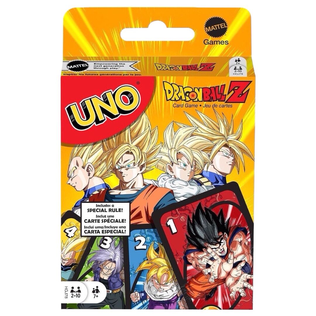 JUEGO DE CARTAS UNO DRAGON BALL Z - 3