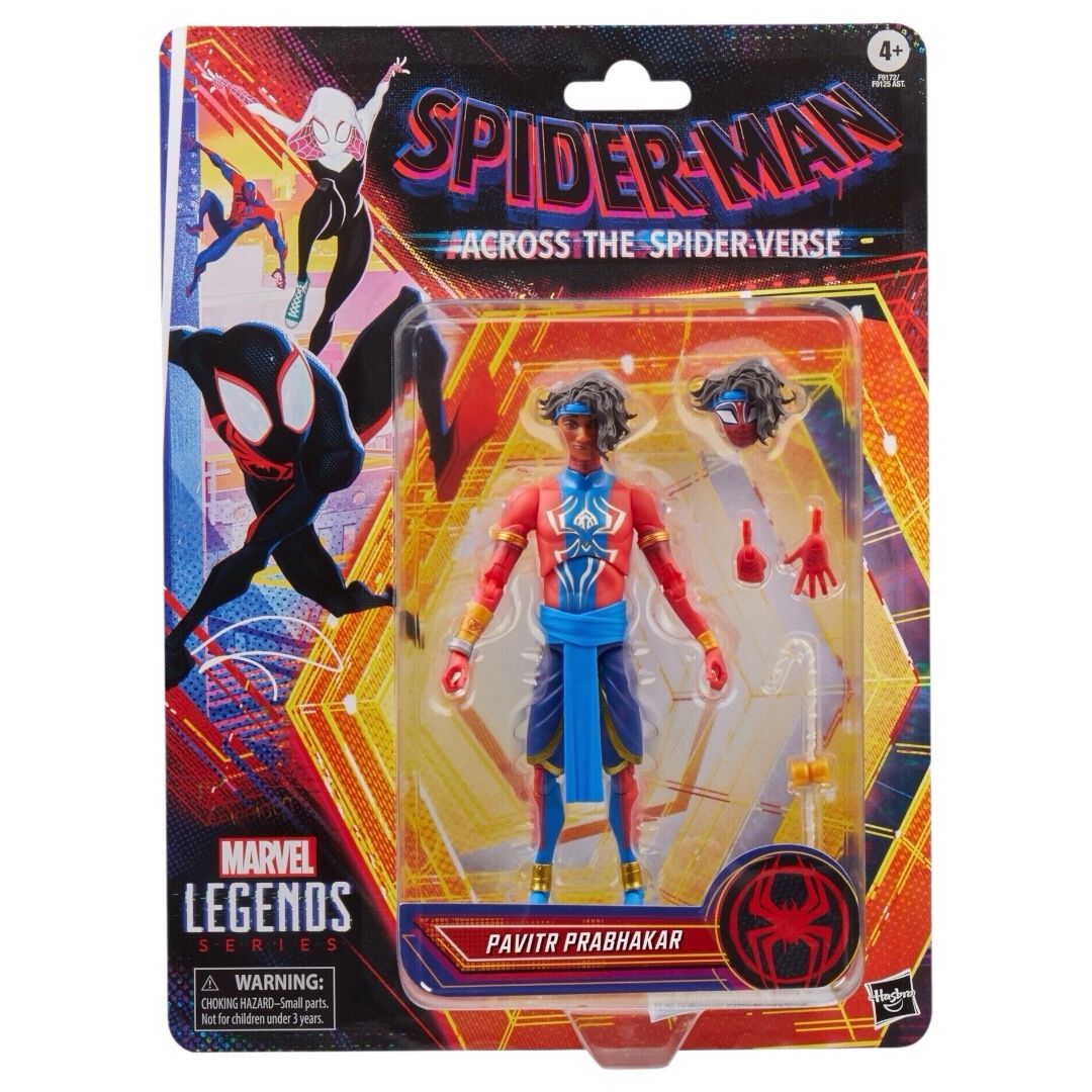 MARVEL LEGENDS SPIDER-MAN (PAVITR PRABHAKAR) SPIDER-MAN ACROSS THE SPIDER-VERSE MARVEL - 4