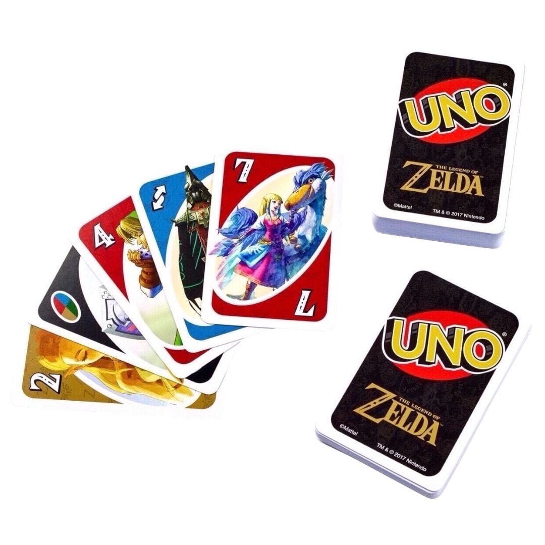 JUEGO DE CARTAS UNO THE LEGEND OF ZELDA - 1