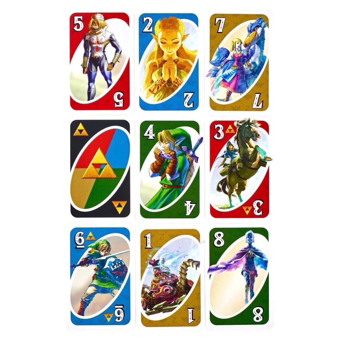 JUEGO DE CARTAS UNO THE LEGEND OF ZELDA - 2