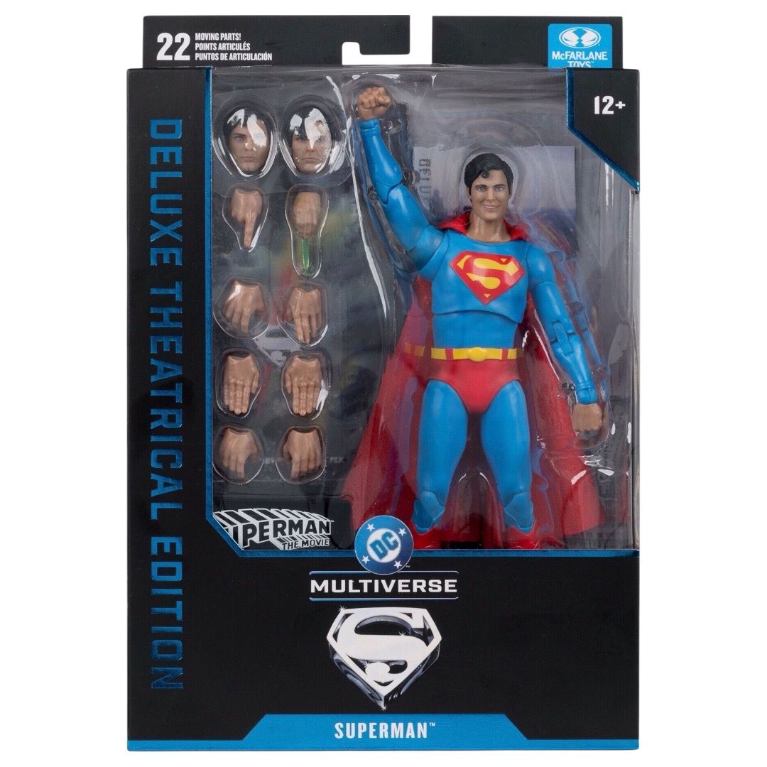 MCFARLANE TOYS SUPERMAN 1978 DELUXE THEATRICAL EDITION DC - 4