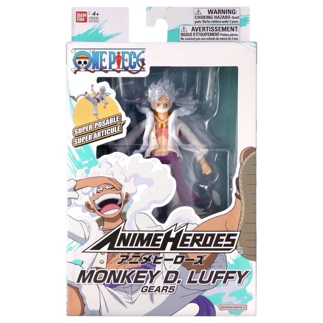 ANIME HEROES MONKEY D. LUFFY GEAR 5 ONE PIECE - 4