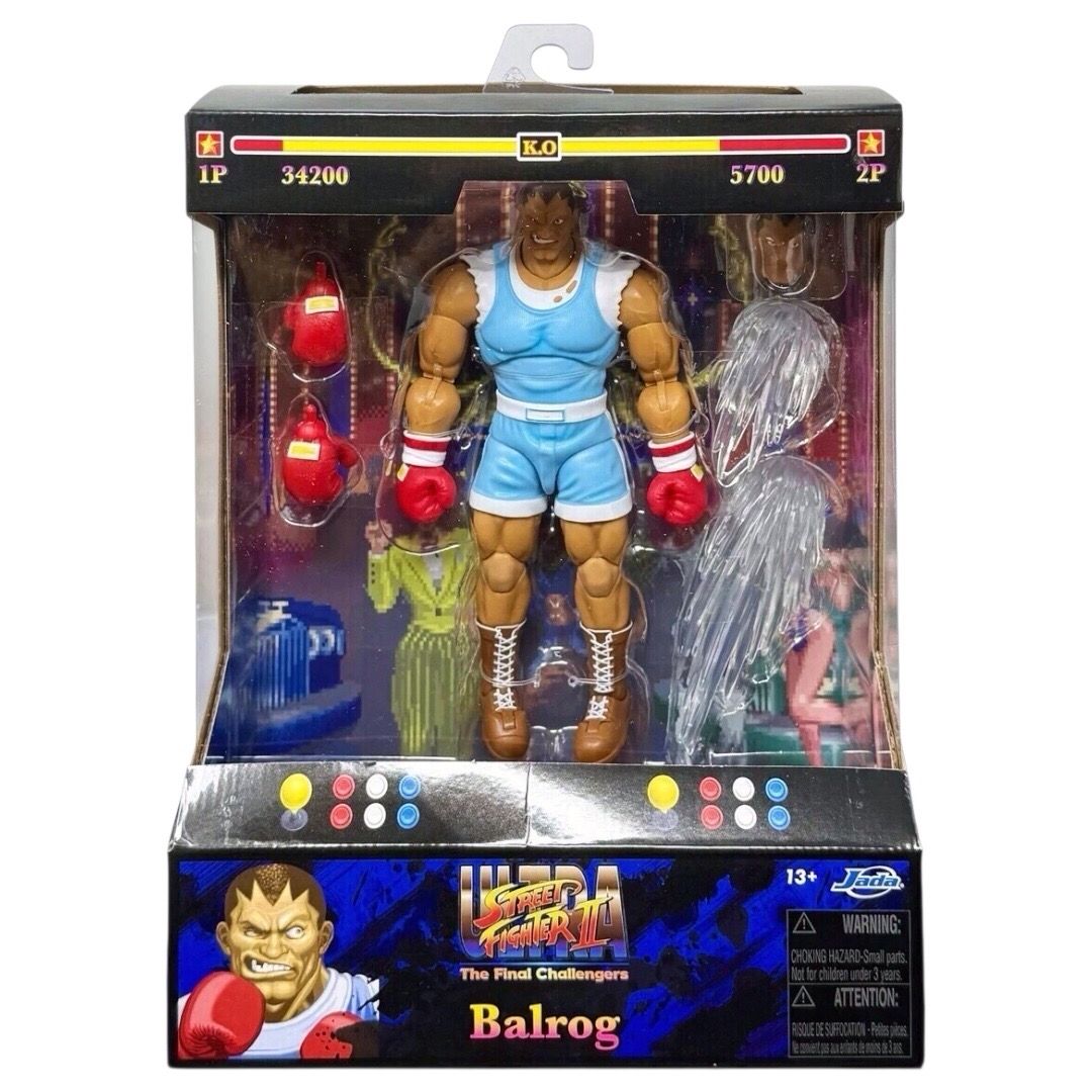 JADA TOYS DELUXE BALROG  ULTRA STREET FIGHTER II - 5