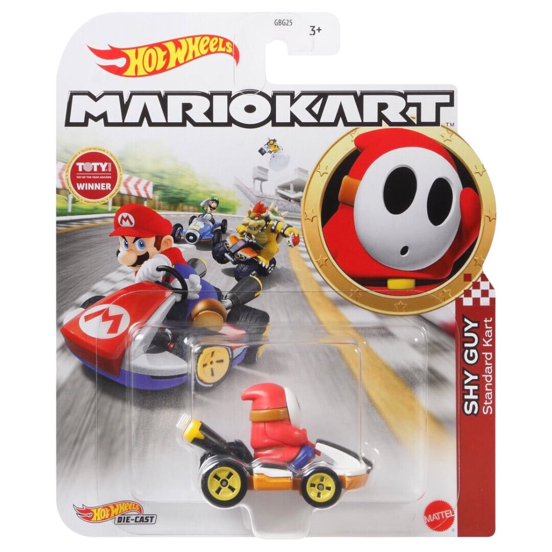 HOT WHEELS SHY GUY STANDARD KART MARIO KART - 2