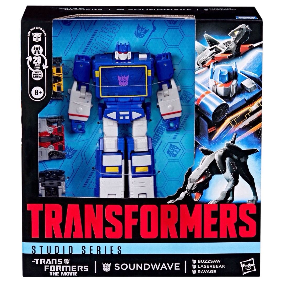 TRANSFORMERS GENERATIONS LEADER SOUNDWAVE STUDIO SERIES TRANSFORMERS THE MOVIE - 4