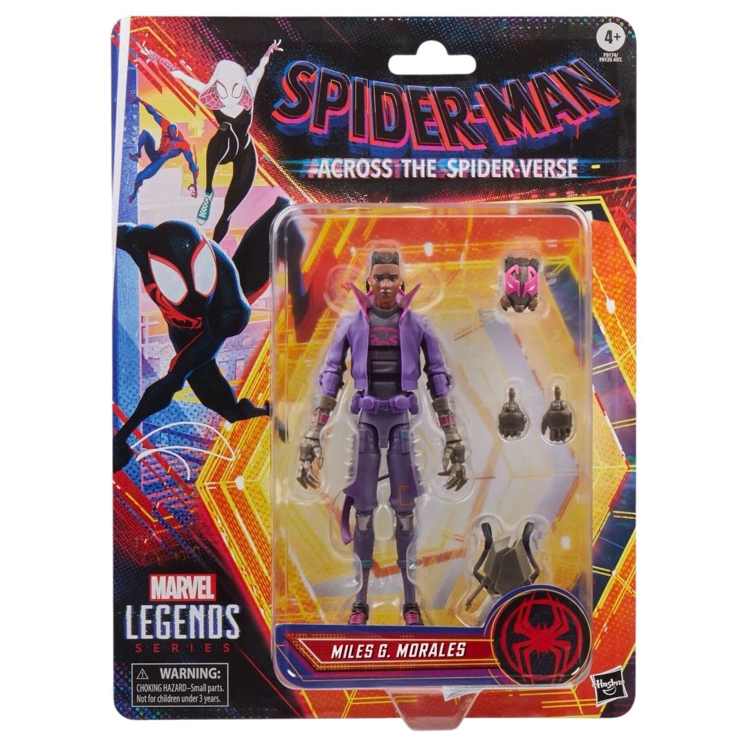 MARVEL LEGENDS MILES G. MORALES (PROWLER) SPIDER-MAN ACROSS THE SPIDER-VERSE MARVEL - 4