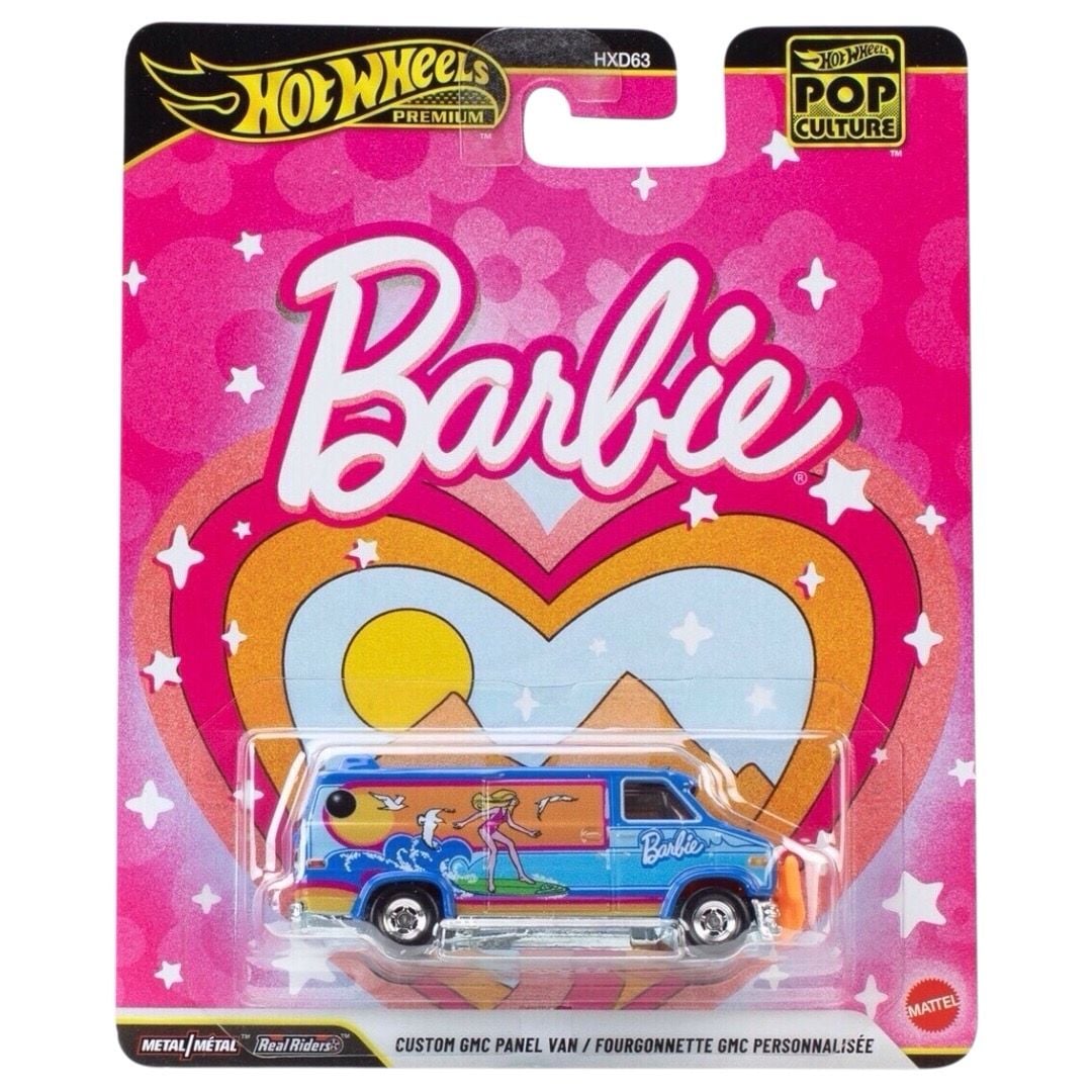 HOT WHEELS PREMIUM CUSTOM GMC PANEL VAN BARBIE - 2