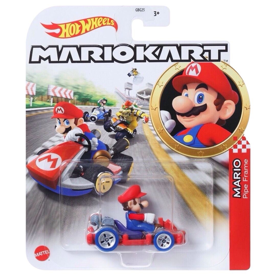 HOT WHEELS MARIO PIPE FRAME MARIO KART - 2
