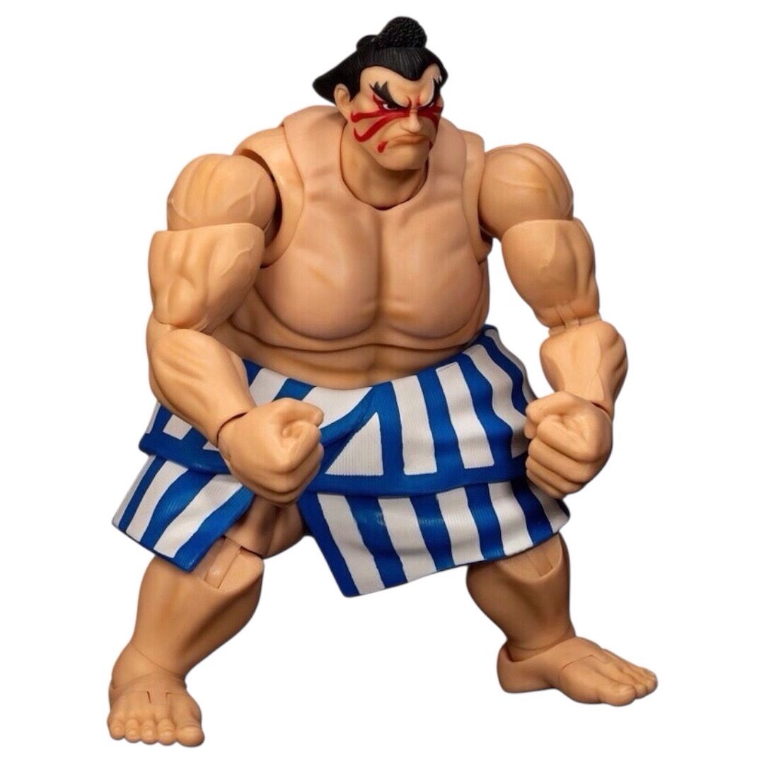 JADA TOYS DELUXE E. HONDA  ULTRA STREET FIGHTER II - 1