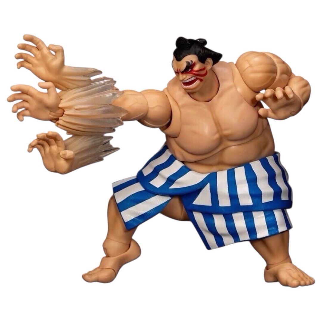JADA TOYS DELUXE E. HONDA  ULTRA STREET FIGHTER II - 2