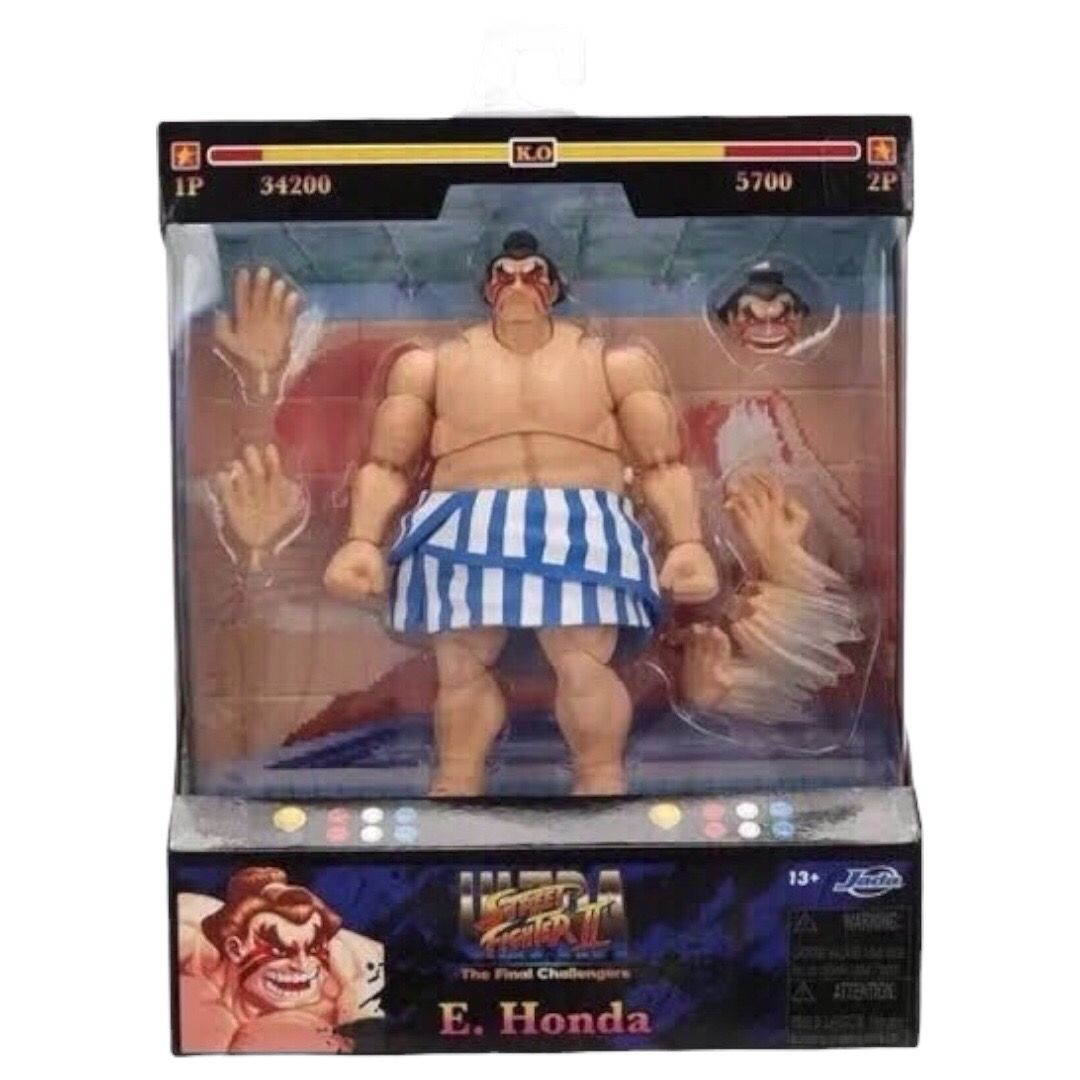 JADA TOYS DELUXE E. HONDA  ULTRA STREET FIGHTER II - 5