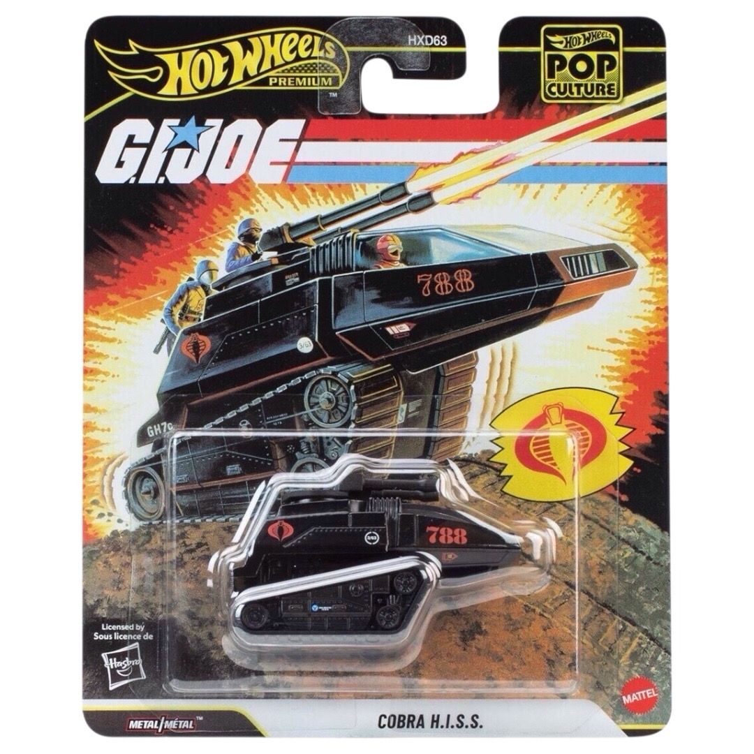 HOT WHEELS PREMIUM COBRA H.I.S.S. TANK G.I. JOE - 2